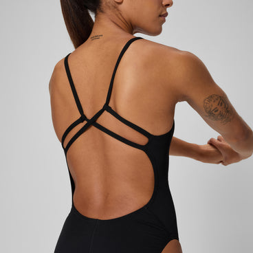 Women's Endurance+ Strappy One Piece Black