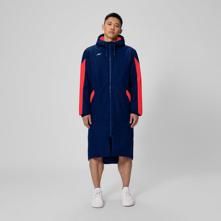 Adult Unisex Edge Parka Team Navy/Red/White