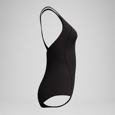 Women's Conservative Ultraback One Piece Black