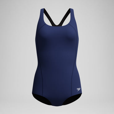 Women's Conservative Ultraback One Piece Navy