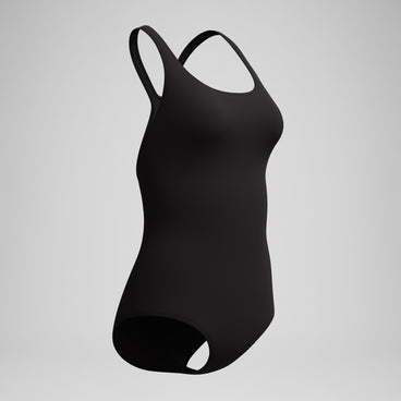 Women's Moderate Ultraback Long One Piece Black