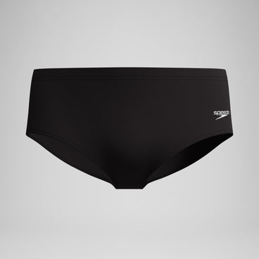 Men's Solid Dive Swim Bottom Black