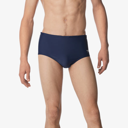 Men's Solid Dive Swim Bottom Navy