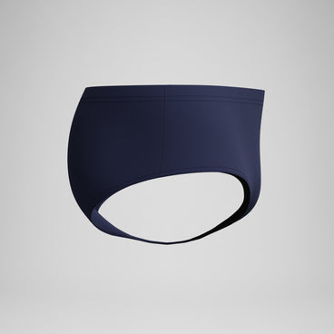 Men's Solid Dive Swim Bottom Navy