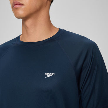 Men's Easy Short Sleeve Rashguard Navy