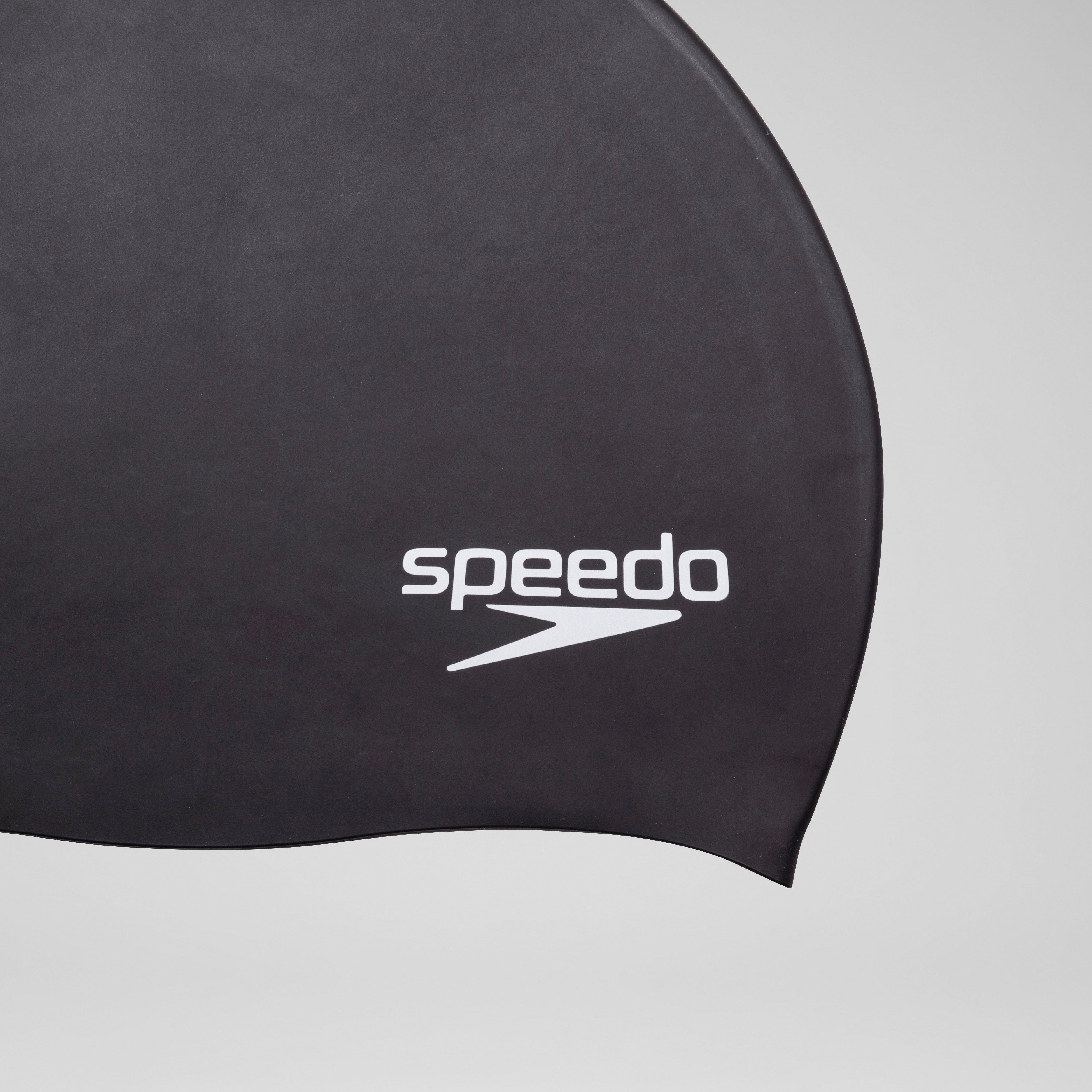 Adult Elastomeric Silicone Cap Black | Speedo