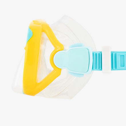 Junior Adventure Dive Mask Blue/Yellow