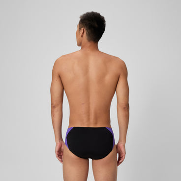 Men's Spark Splice Brief Purple