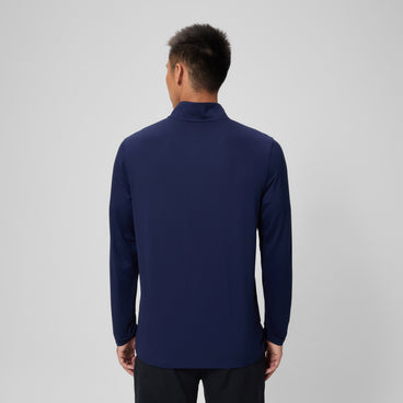 Adult Unisex Long Sleeve 1/4 Zip Team Navy