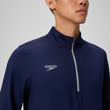 Adult Unisex Long Sleeve 1/4 Zip Team Navy
