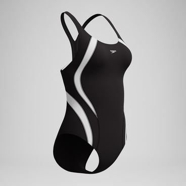 Women's Quantum Fusion Splice One Piece Black