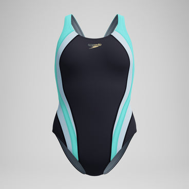 Women's Quantum Fusion Splice One Piece Blue