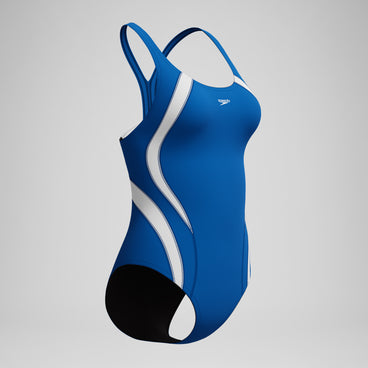 Women's Quantum Fusion Splice One Piece Blue