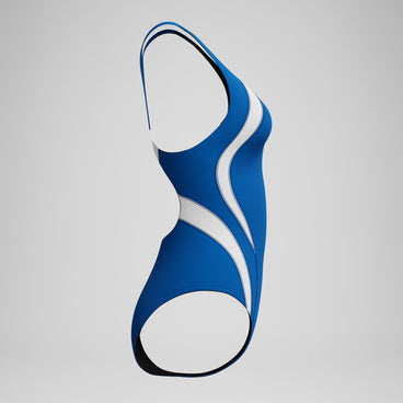 Women's Quantum Fusion Splice One Piece Blue
