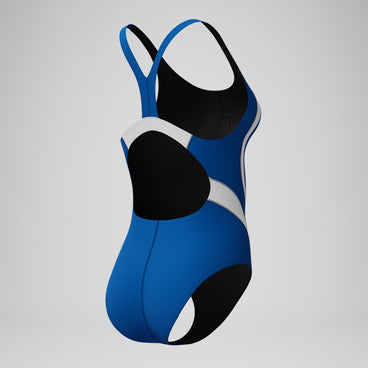 Women's Quantum Fusion Splice One Piece Blue