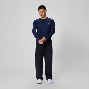 Basic Long Sleeve Swim T-shirt Navy