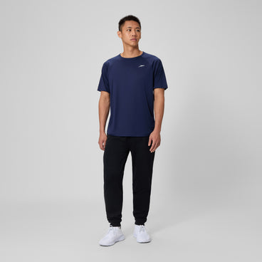 Speedo Short Sleeve Swim Rashguard Navy