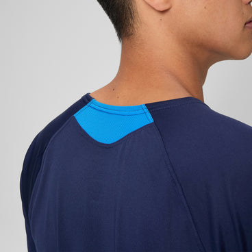 Speedo Short Sleeve Swim Rashguard Navy