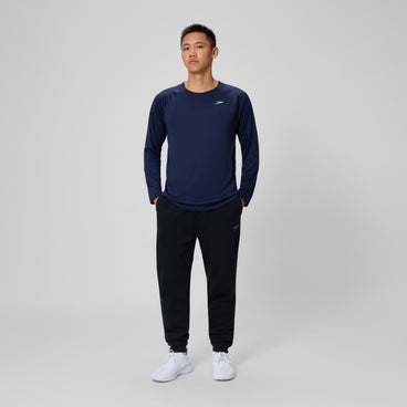 Speedo Long Sleeve Swim Rashguard Navy