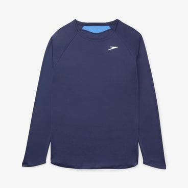 Speedo Long Sleeve Swim Rashguard Navy