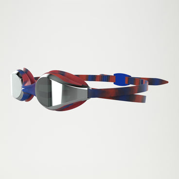 Junior Hyper Flyer Mirror Goggles Navy/Red/Grey