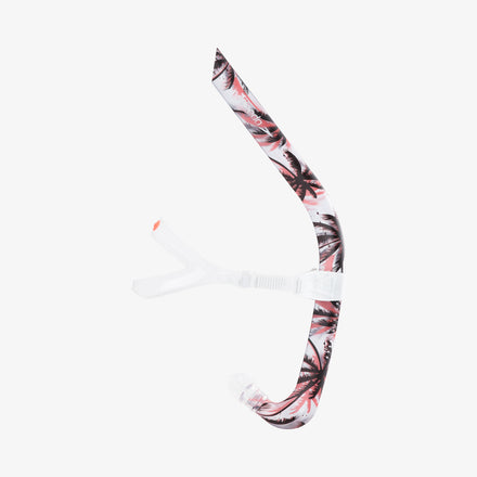 Adult Printed Bullet Head Snorkel Red/White