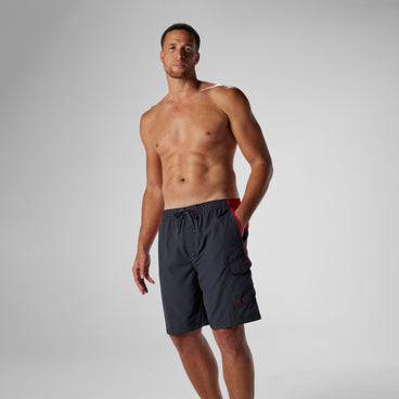 Men's Marina Sport Volley Swim Trunks Grey