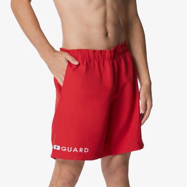 Men's Lifeguard Volley Shorts Red