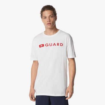 Unisex Lifeguard Tee White