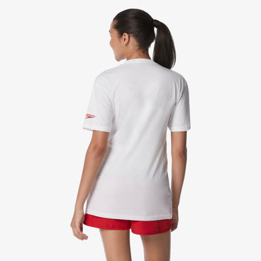 Unisex Lifeguard Tee White