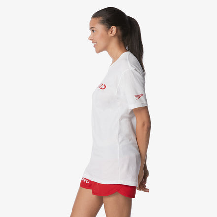 Unisex Lifeguard Tee White