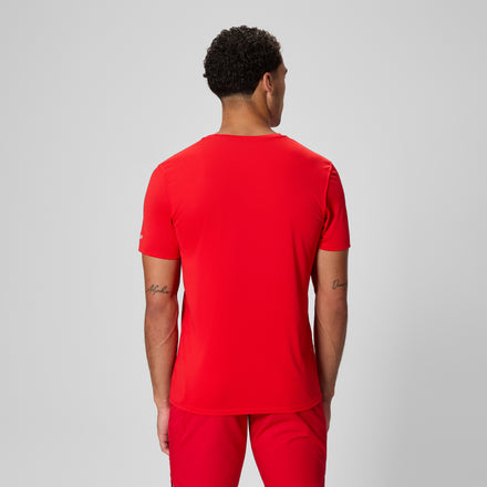 Men's Lifeguard Short Sleeve Tee Red
