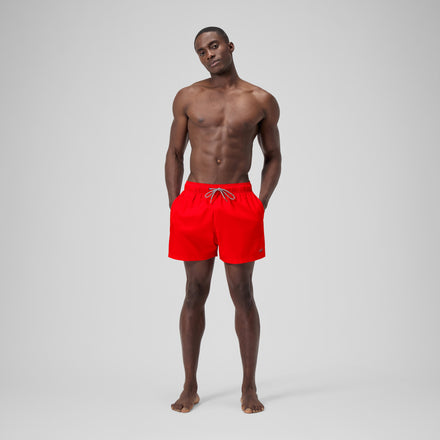 Men's Roofer Volley 16” Swim Trunks Red
