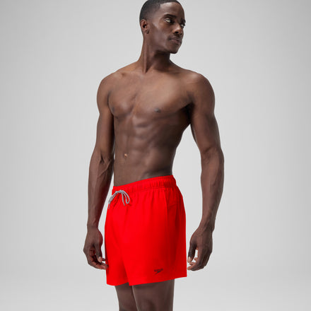 Men's Roofer Volley 16” Swim Trunks Red