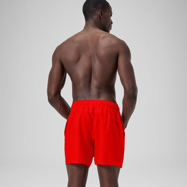 Men's Roofer Volley 16” Swim Trunks Red