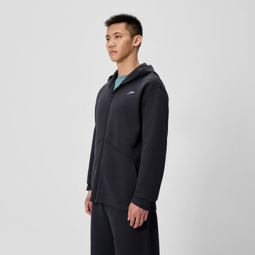 Men's Pro Full Zip Fleece Hoodie Black