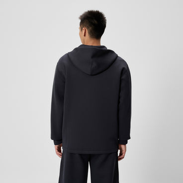 Men's Pro Full Zip Fleece Hoodie Black