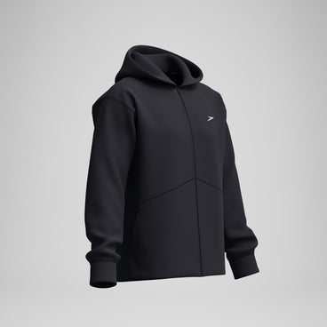 Men's Pro Full Zip Fleece Hoodie Black