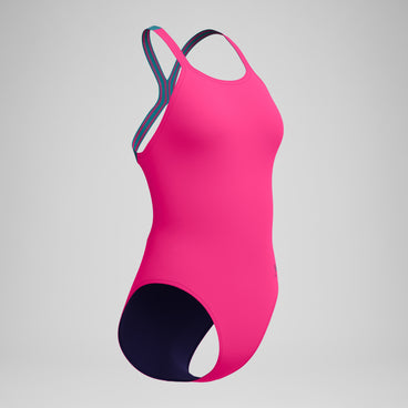 Women's Powerback Swimsuit Pink