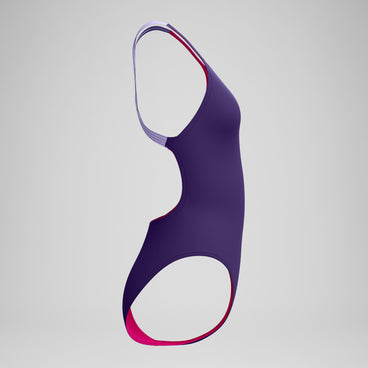 Women's Powerback Swimsuit Purple