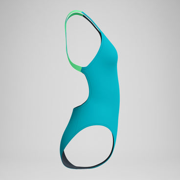 Women's Club Training Powerback Swimsuit Turquoise