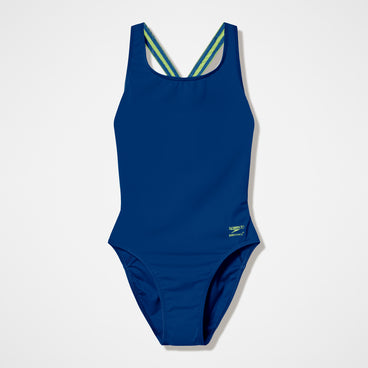 Women's Club Training Powerback Swimsuit Blue/Green