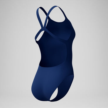 Women's Club Training Leaderback Swimsuit Navy