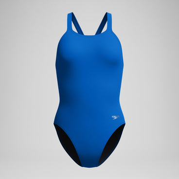 Women's Club Training Leaderback Swimsuit Blue