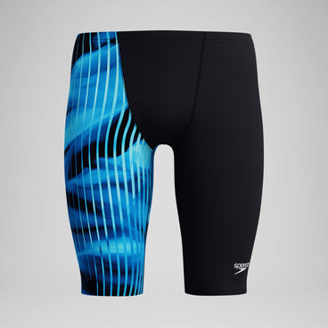 Men's Club Training Printed Jammer Blue/Black