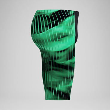 Men's Club Training Printed Jammer Green/Black