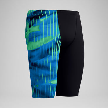 Men's Club Training Printed Jammer Blue/Black