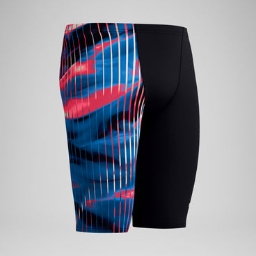 Men's Club Training Printed Jammer Red/White/Blue