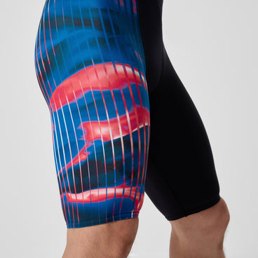 Men's Club Training Printed Jammer Red/White/Blue