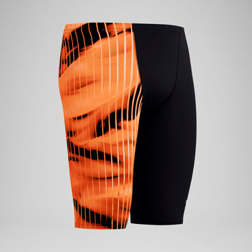 Men's Club Training Printed Jammer Orange/Black